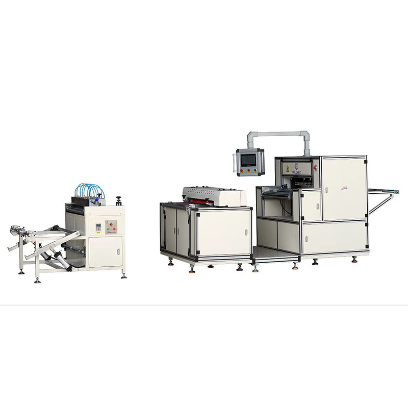 Linha de produção de plissamento de papel com faca CNC Full-Auto 600