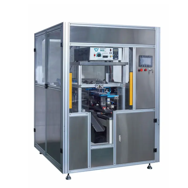 Máquina de solda ultrassônica de elemento filtrante totalmente automático